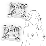 Nippel Klemmen für Frauen Edelstahl Brustwarzen Klemmen für frau Nippelschmuck...