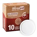 THERMOPAD Zielwärmer - 10er-Box Selbstklebende Wärmepads mit 6 cm Durchmesser...