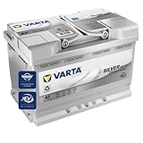 VARTA Silver Dynamic AGM Batterie A7 (E39) – Start-Stop und xEV Autobatterie...