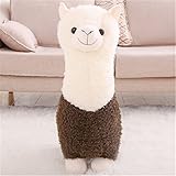 GLITZFAS Alpaka Stofftier Plüschtier, süße weiche Kuscheltier plüsch Pferd...