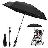 Selene Sonnenschirm Kinderwagen, UV Schutz 50+ Universal Sonnenschirm...