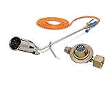 CFH Abflammgerät PZ 6000 Unkrautbrenner inkl. 5 m Gasschlauch 3/8' links +...