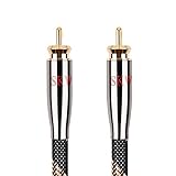 SKW Cinch auf Cinch Digitales Koaxial Kabel Subwoofer RCA Kabel für...