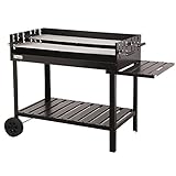 tepro Holzkohlegrill Grillwagen Atlanta, Grillfläche: ca. 98 x 56 cm