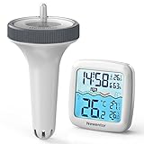 Newentor Funk Poolthermometer - 4-fach Wasserdicht - Antennen-Turbo durchdringt...