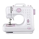 Nähmaschine für Anfänger, Multifunktionale Haushaltsnähmaschine, Fußpedal,...