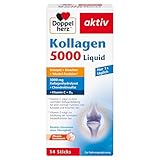 Doppelherz Kollagen 5000 Liquid - mit Kollagenhydrolysat, Chondroitinsulfat,...