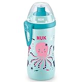 NUK Junior Cup Kinder Trinkflasche mit Chamäleon-Effekt | 18+ Monate | mit...