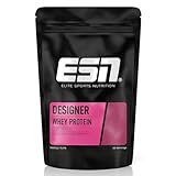ESN Designer Whey Protein Pulver, Vanilla, 1 kg, Bis zu 23 g Protein pro...