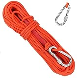 Kletterseil Hochfeste Sicherheitsseile Lang 20m Durchmesser 6mm Statisches Seil...