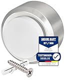 PLURI - Premium Türstopper Wand Edelstahl [1er Set] - GRATIS...