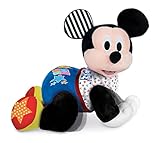 Clementoni Disney Baby Mickey Krabbel mit Mir - Kuscheliges Lernspielzeug für...