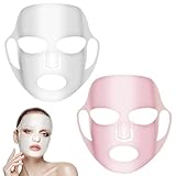 Qianyu 2 Stück Wiederverwendbarer Gesichtsmaskenhalter aus Silikon...