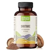Shiitake Pulver aus 10:1 Extrakt - 100 g | hochkonzentriert, frei von Zusatzstoffen - Dorado Superfoods®