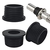 HAMKU 2 Stück Dichtung Waschbecken Ablauf, Universal Gummimanschette Siphon...