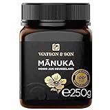 Watson & Son Manuka Honig MGO 100+ 250g | Premium Qualität aus Neuseeland