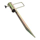 Sonnenschirmhalter Sonnenschirm-Dorn 45cm Bodenhülse sehr stabil verzinkt Ø...