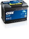 Exide Excell EB740 74Ah Autobatterie wartungsfrei (einbaufertig)