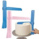 Kuchen schaber zum Auftragen von Zuckerguss auf Kuchen，Einstellbare DIY Backen...
