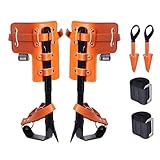 VEVOR Unisex Steigeisen Baumklettern Baumspikes zum Klettern, Orange, 210 x 210...