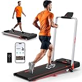 Laufband für Zuhause mit Neigung, 12km/h Laufband Klappbar mit Steigung, 3 in 1...
