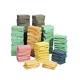 80 x INOVATEC Holz Unterlegplatten 60 x 40 x 1-20 mm Montage Fenster Tür...