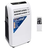 SereneLife Klimaanlage mobil 4-in-1: Luftkühler, Ventilator, Luftentfeuchter +...