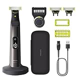Philips OneBlade Pro 360 Face & Body Elektrischer Bartschneider, Rasierer und...