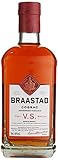 Braastad Cognac VS 40% vol. (1 x 0,7l) – Französischer Cognac mit frischem...