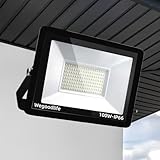 Wegoodlife 100W LED Strahler Außen, Superhell 8140LM Scheinwerfer, IP66...