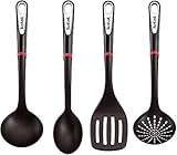 Tefal Ingenio K206S4 Küchenhelfer-Set | Suppenkelle, Gemüselöffel, Löffel,...