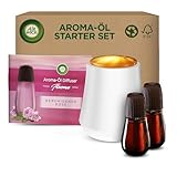 Air Wick Aroma-Öl Flakon Starter Set - Diffuser mit 2 Nachfüllern -...