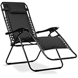 Sofotel Sonnenliege Gartenliege Liegestuhl ChillWell Soft - Klappbar mit Kissen...