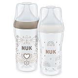 NUK Perfect Match Babyflaschenset | Ab 3 Monate | Passt sich dem Baby an |...