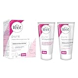 Veet Pure Haarentfernungscreme-Set Gesicht - Für Oberlippe, Wangen &...