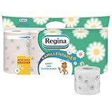 Regina Kamillenpapier Toilettenpapier sanft und zuverlassig 3-lagig 8 x 150...