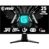 MSI G255F 24,5-Zoll-FHD-Gaming-Monitor – 1920 x 1080 Rapid IPS-Panel, 180 Hz /...