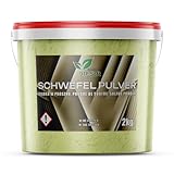 DTP-SOFT Schwefel Schwefelpulver Anorganisch 99,9% Sulfur fein gemahlen im Eimer...