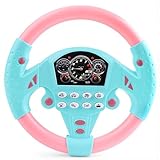 SGZIOO Lenkrad Kinder Spielzeug, Kinder Lenkrad für Auto mit 8 Soundeffekten,...