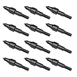 Namvo 12pcs 100grn Schwarz Schraube Praxis Broadhead Pfeile, Bogenschießen...