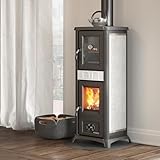 La Nordica Gemma Forno 5.0 Kaminofen Naturstein, Verkleidung:Keramik Elegance...