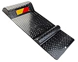 4DOOR Autostopper-Matte selbstkelebende Einparkhilfe,rutschfest, Schwarz für...