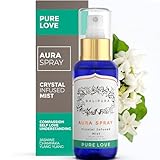 Healing Crystals Aura Spray mit ätherischen Ölen Jasmin und Ylang Ylang Jade...