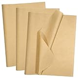 100 Blatt Seidenpapier Verpackungsmaterial, 50x35cm Kraft Seidenpapier,...