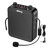 Giecy Sprachverstärker tragbar Blutooth Lautsprecher(30W) mit 7.4V/2800mAh...