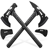Freelander 2-Teiliges Survival Axt Set - Outdoor Camping Axt Mit Hammer Und...