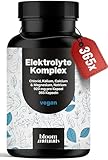 Elektrolyte Komplex - 365 Kapseln - mit Chlorid, Kalium, Calcium, Magnesium &...