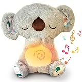 LATTCURE Schlummer Otter, Schlummer Koala mit Herzschlag und Musik, Sleeping...