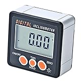 Digitaler LCD Winkelmesser Neigungsmesser 0-360 ° Elektronische Winkelmesser...