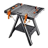 WORX PEGASUS WX051 mobile multifunktionale Werkbank - hochwertiger Arbeitstisch...